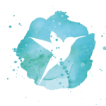 Kolibri-Logo Aquarell